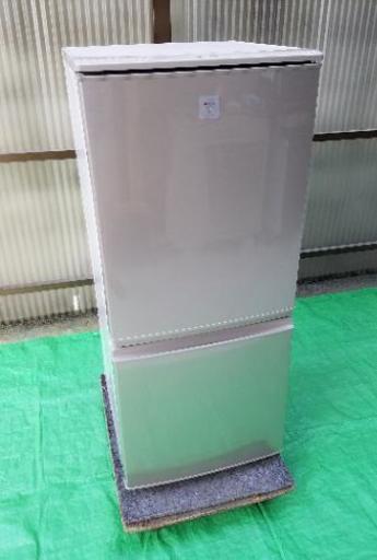 美品 SHARP プラズマクラスター 冷凍冷蔵庫 SJ-PD14Y-N 137L 2014年製