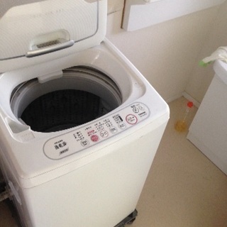 東芝 全自動洗濯機（使用可。難あり）