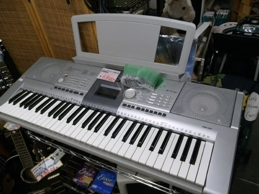 札幌 ヤマハ 電子ピアノ ポータートーン PSR-２９５ 鍵盤楽器 キーボード シルバー
