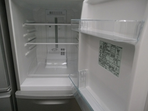 札幌 美品 ２０１６年製 １３８L パナソニック ２ドア冷蔵庫 NR-B148W シルバー 単身 一人暮らし