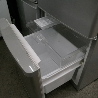 札幌 美品 ２０１６年製 １３８L パナソニック ２ドア冷蔵庫 NR-B148W シルバー 単身 一人暮らし