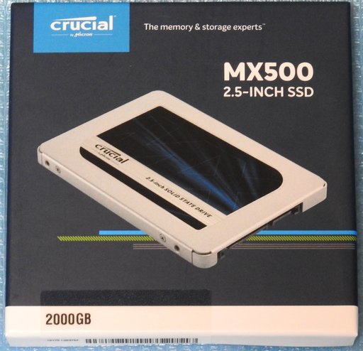 新品 Crucial MX500 SSD 2000GB 内蔵 2.5インチ 2TB CT2000MX500SSD1