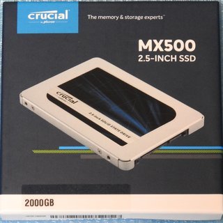 新品 Crucial MX500 SSD 2000GB 内蔵 2...