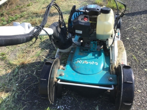 クボタ 自走 草刈機 GC−S500 品 エンジン始動OKです。
