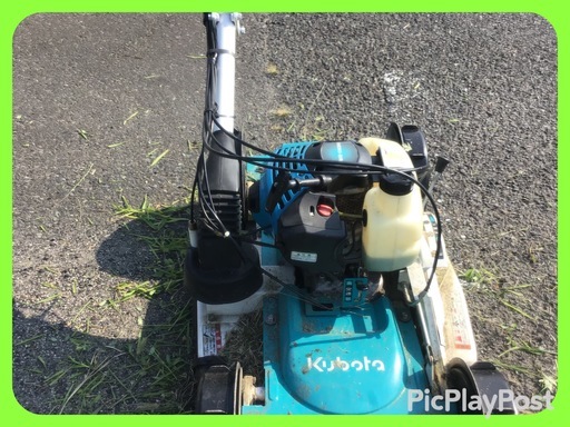 クボタ 自走 草刈機 GC−S500 品 エンジン始動OKです。