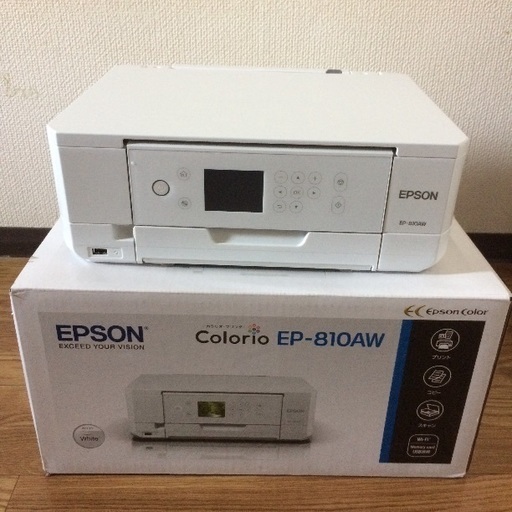 プリンター EPSONエプソン カラリオ EP-810AW 新品未使用