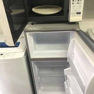 (特価)生活家電三点セット販売いたします(洗濯機、レンジ、冷蔵庫)‼️