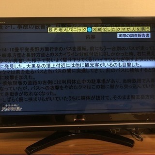 テレビ 東芝 REGZA 37Z9000 37V型 ☆1TB 録...