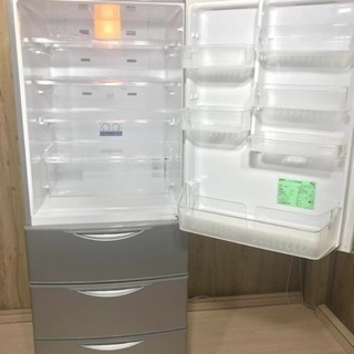 ★ SANYO 4ドア冷蔵庫 355L 人気タイプ！設置無料、送料無料地域あり♪