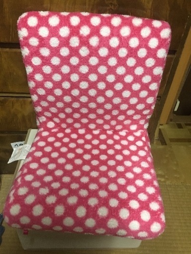 ピンク水玉カバーの座椅子 美品 Nina 諏訪の椅子 座椅子 の中古あげます 譲ります ジモティーで不用品の処分