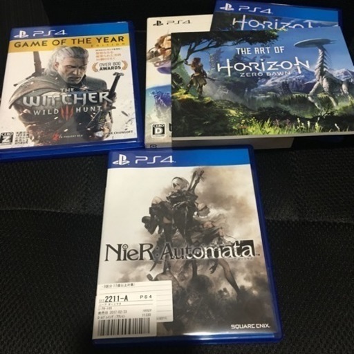 中古+新品ps4ゲーム(3つ)