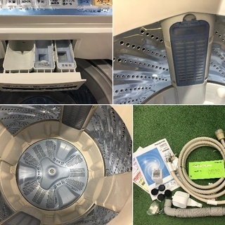 【愛品館 江戸川店】okamura（オカムラ）オフィスロッカー ID:150-050036-007-超美品【 Panasonic 】パナソニック エコナビ搭載 洗濯7.0㎏ 全自動洗濯機 汚れに即効アタック!「即効泡洗浄」「スピードコース」