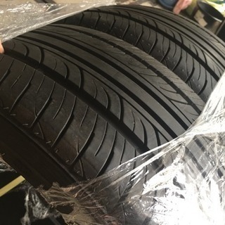 215/45R17 ラジアルタイヤ2本セット バリ山