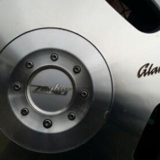 売済☆18インチアルミホイール☆ハイエース☆キャラバン☆50エルグランド☆6穴☆国産タイヤ☆