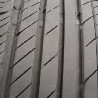 売済☆18インチアルミホイール☆ハイエース☆キャラバン☆50エルグランド☆6穴☆国産タイヤ☆