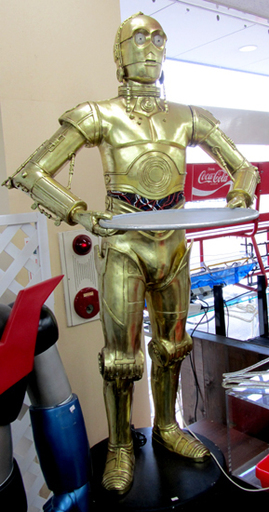 スターウォーズ C-３PO 特大ディスプレイ 等身大フィギュア 札幌市 西宮の沢