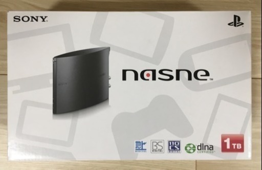 nasne 1TB CECH-ZNR2J01【メーカー生産終了】sony ナスネ 新品 未使用 未開封