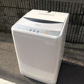 動作保証有 送料無料】 全自動洗濯機 panasonic NA-F50B1 5㎏ グレー