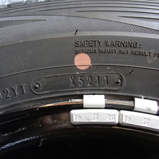 ジムニー シエラ 205/70Ｒ15　即戦力！タイヤ付き4本セット！ 中古品