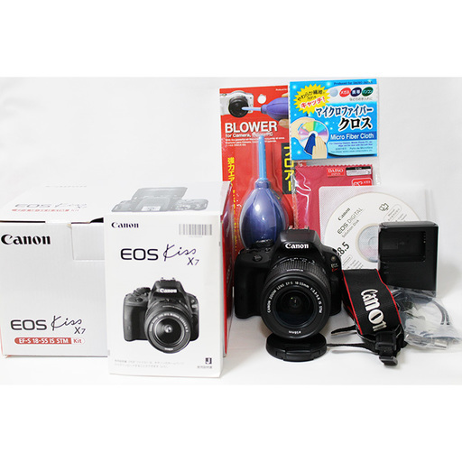 Canon KISS EOS7付属レンズ 超コンパクト☆Canon kiss x7 STMレンズ