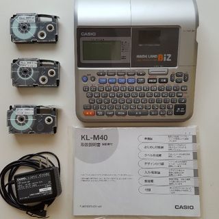 CASIO ネームランド　KLーM40 美品中古　おまけ付き❗