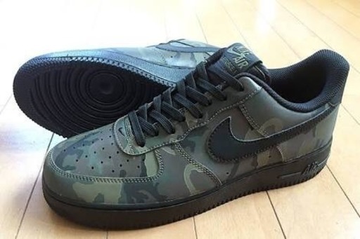 NIKE AIR FORCE1 迷彩 リフレクター 限定