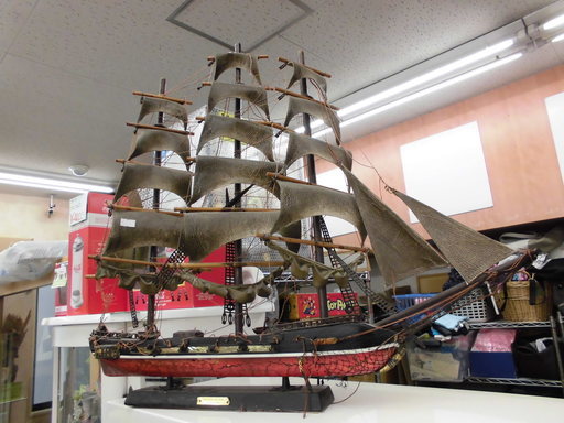 船の模型 FRAGATA ESPANOLA ANO 1780 オブジェ インテリア 飾りもの　西岡店