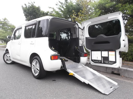激安福祉車両コミコミ33万円ポッキリ スローパー H22年式車両 Hddナビ 地デジtv Etc 車検h31年8月まで 希少車椅子移動車 スタートライン 熊谷のキューブの中古車 ジモティー