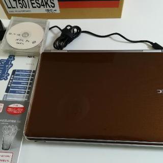NEC  LaVie   LL 750/ES4　ノートパソコン中古美品