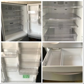 綺麗！ 冷蔵庫 ファミリーサイズ 4ドア アクア 355L AQR-361A 2012年