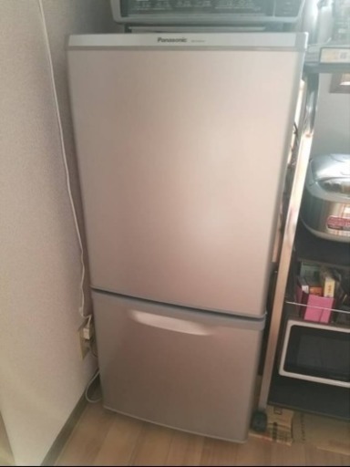 Panasonic 冷蔵庫（2ドア NR-B146W）138L シルバー