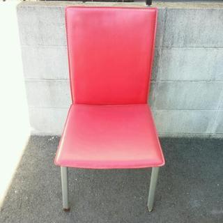 赤い椅子 チェア イス ●