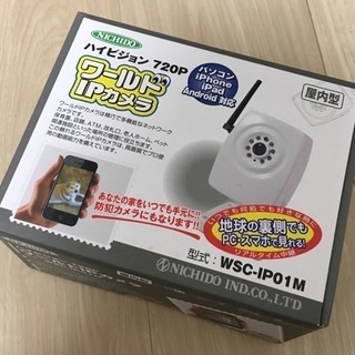 ハイビジョン 720P ワールドIPカメラ WSC-IPM 日動...