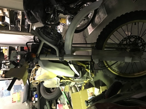 DR250改　現状で