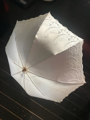 涼しげなレース日傘 ふさ 三ノ宮の小物 折りたたみ傘 の中古 古着あげます 譲ります ジモティーで不用品の処分