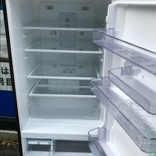 ☆札幌市内送料無料☆ 三菱 MR-D30R-W 冷蔵庫 300L 2ドア イタリアンレッド 2010年製