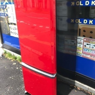 ☆札幌市内送料無料☆ 三菱 MR-D30R-W 冷蔵庫 300L 2ドア イタリアンレッド 2010年製