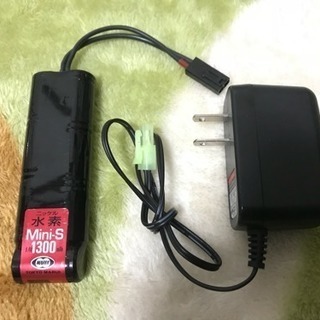 【東京マルイ】ニッケル水素Mini-Sバッテリー＆充電器 値下げ