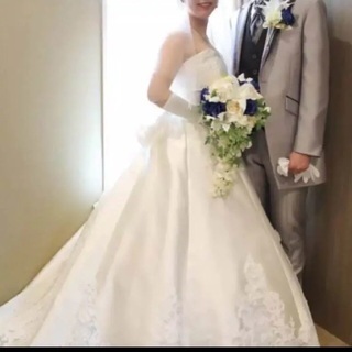 結婚式造花ブーケ・ブートニア・ヘアアクセ三点セット
