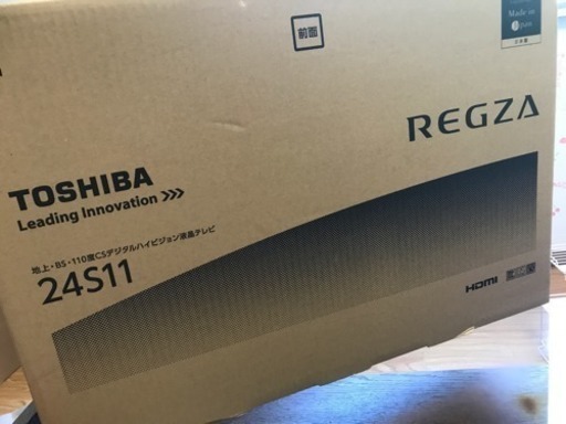 TOSHIBA 24型 LED液晶デジタルハイビジョン