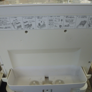R 中古 Panasonic 加湿器（気化式） ホワイト （木造25畳 プレハブ洋室42畳まで） FE-KFE15 2011年製