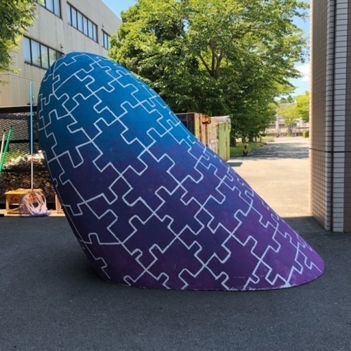 発泡スチロールの塊