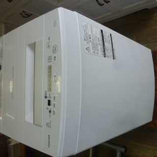 R 中古 TOSHIBA 全自動洗濯機 4.5kg AW-45M5 2017年製