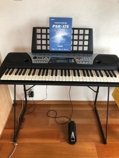 値下げしました‼︎【ヤマハ】 キーボード 〈PSR175〉付属品付き