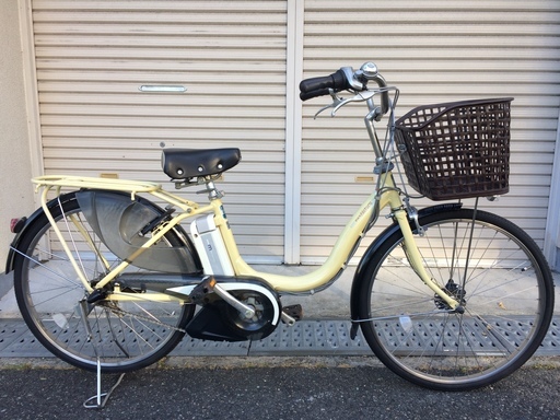 地域限定　ヤマハ　パス　ナチュラ　DX　新基準　子供乗せ　24インチ　アシスタ　ビビ　神戸市　電動自転車