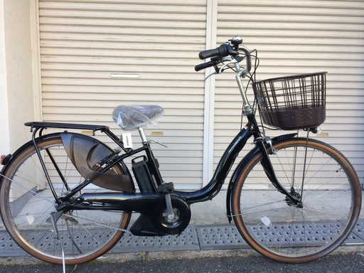 ヤマハ　パス　ナチュラ　DX　新基準　子供乗せ　黒　8,7AH　アシスタ　ビビ　神戸市　電動自転車　地域限定