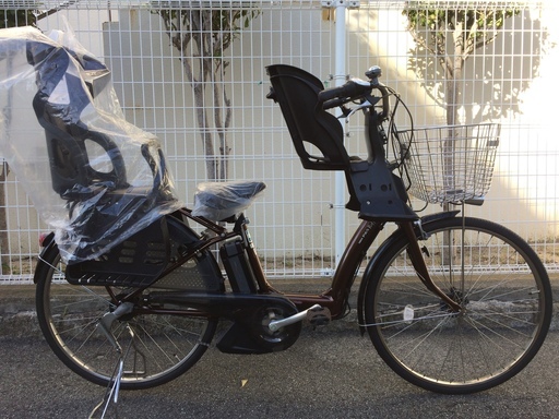ヤマハ　パス　ラフィーニ　三人乗り　新基準　子供乗せ　8,1AH　ギュットプラス　ボーテ　神戸市　電動自転車　地域限定