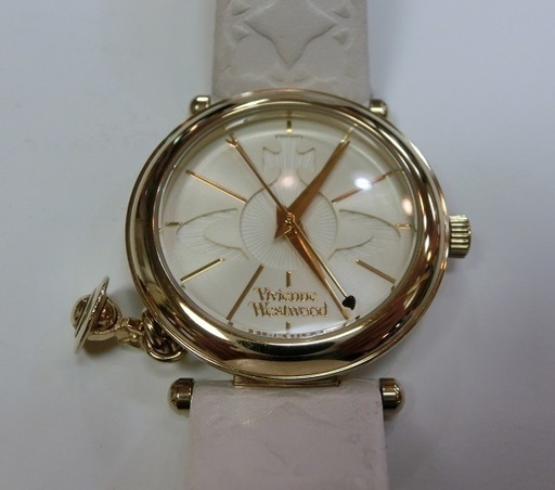 【販売終了しました。ありがとうございます。】Vivienne Westwood　レディース腕時計　VV006WHWH　中古品