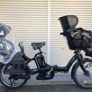 ブリヂストン　アンジェリーノプティット　新基準　三人乗り　子供乗せ　12,8AH　ギュットミニ　キッスミニ　リア新　電動自転車　地域限定 