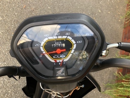 クロスカブ CC110 黄色 屋根付き保管 程度良好